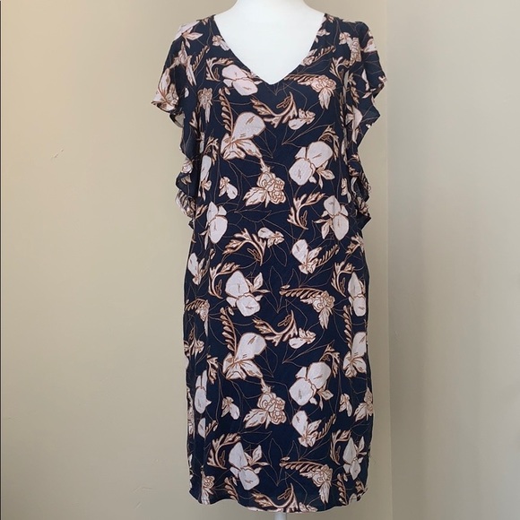 Splendid Ramo Floral Print Ruffle Dress NWT - Picture 5 of 9